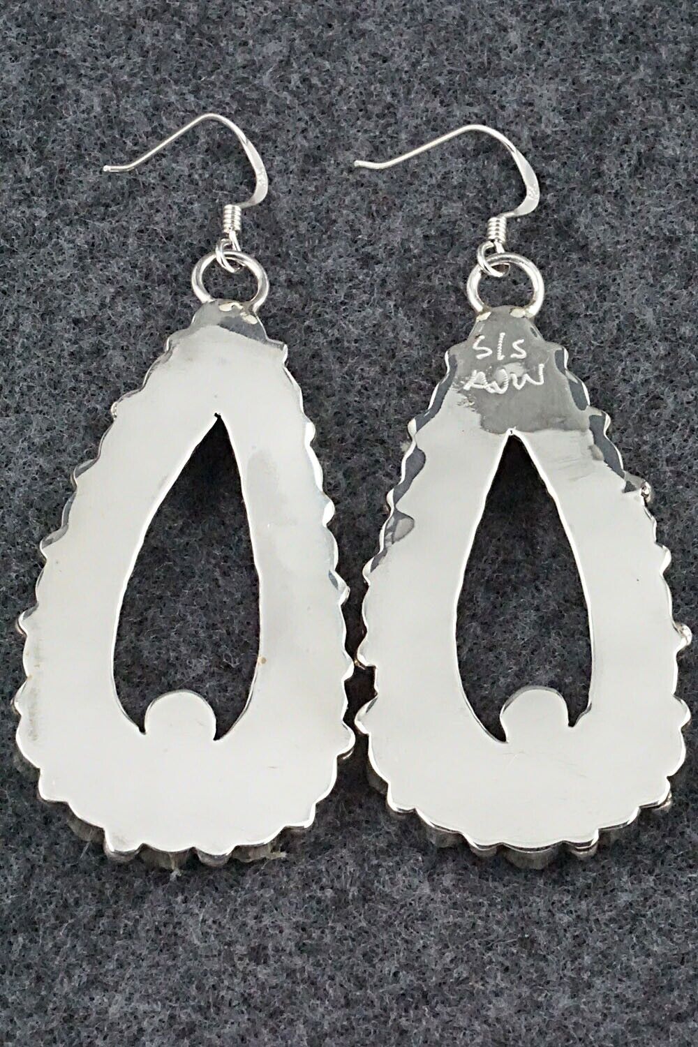 Turquoise & Sterling Silver Earrings - Alicia Wilson