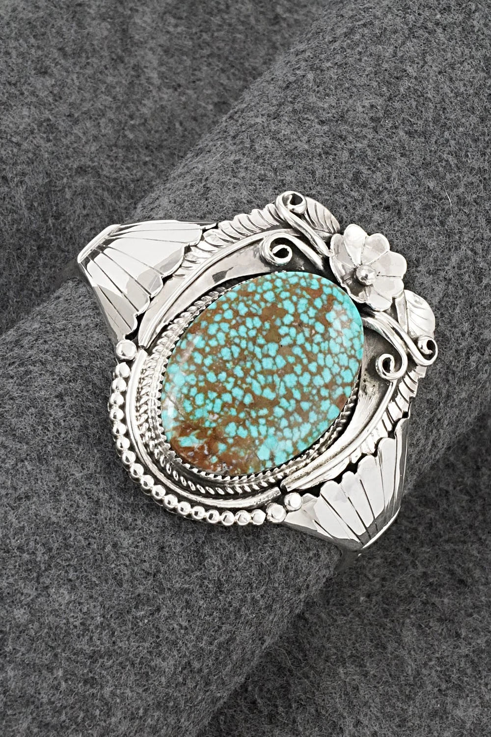 Turquoise & Sterling Silver Bracelet - Gilbert Martin
