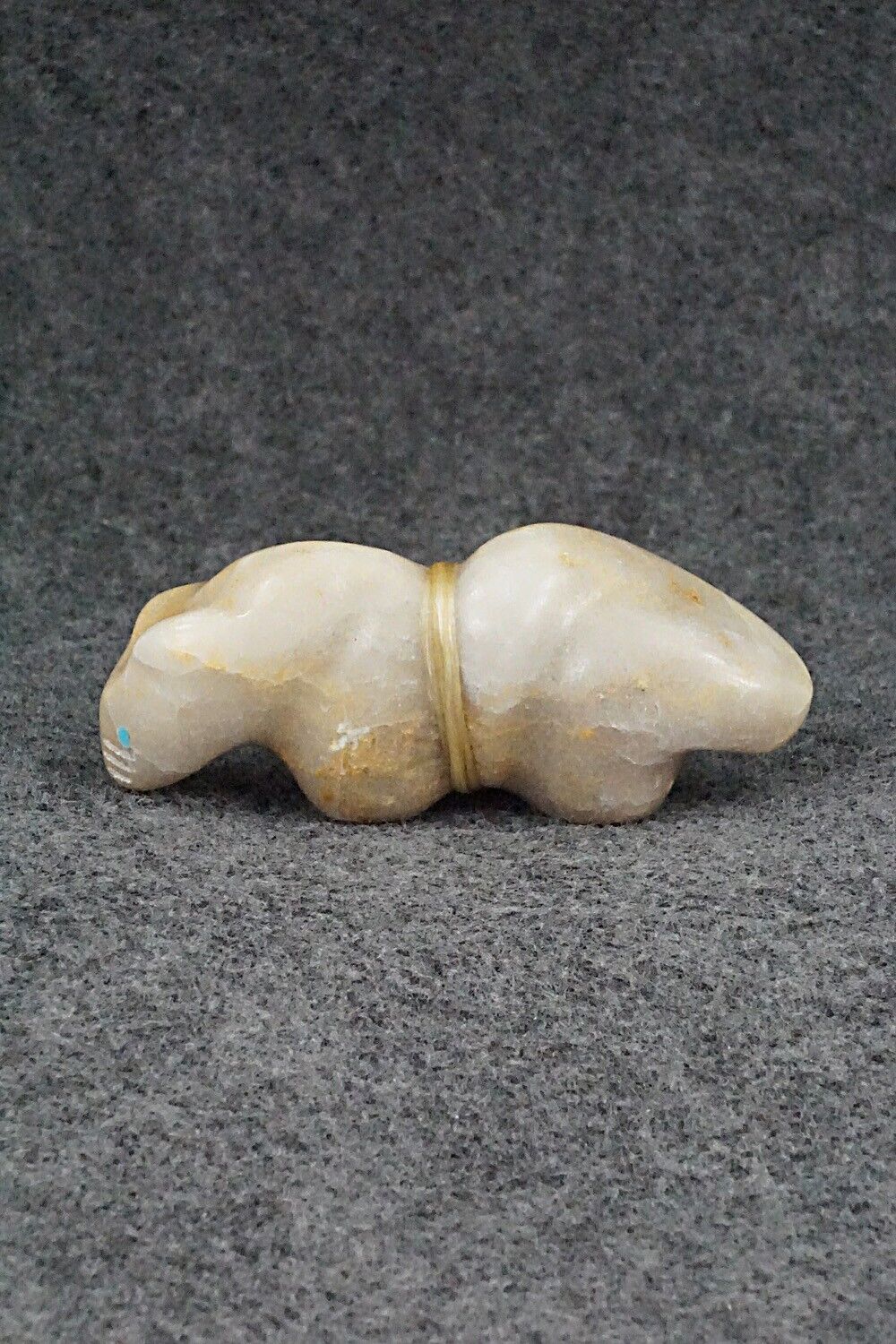 Mountain Lion Zuni Fetish Carving - Herbert Halate