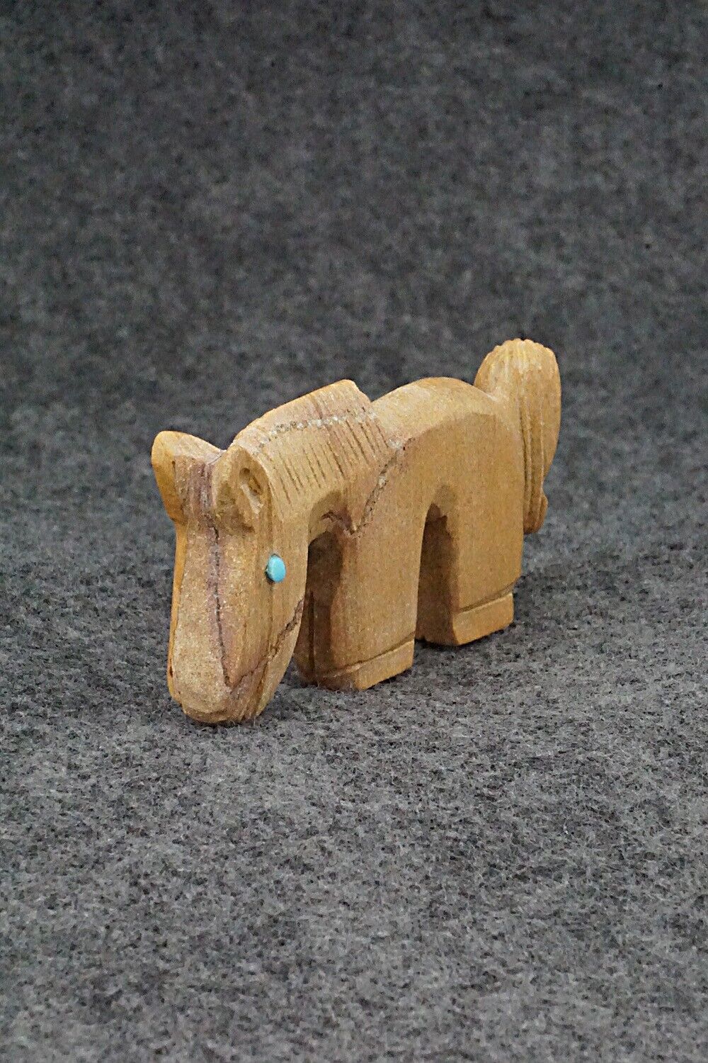 Horse Zuni Fetish Carving - Cody Chavez