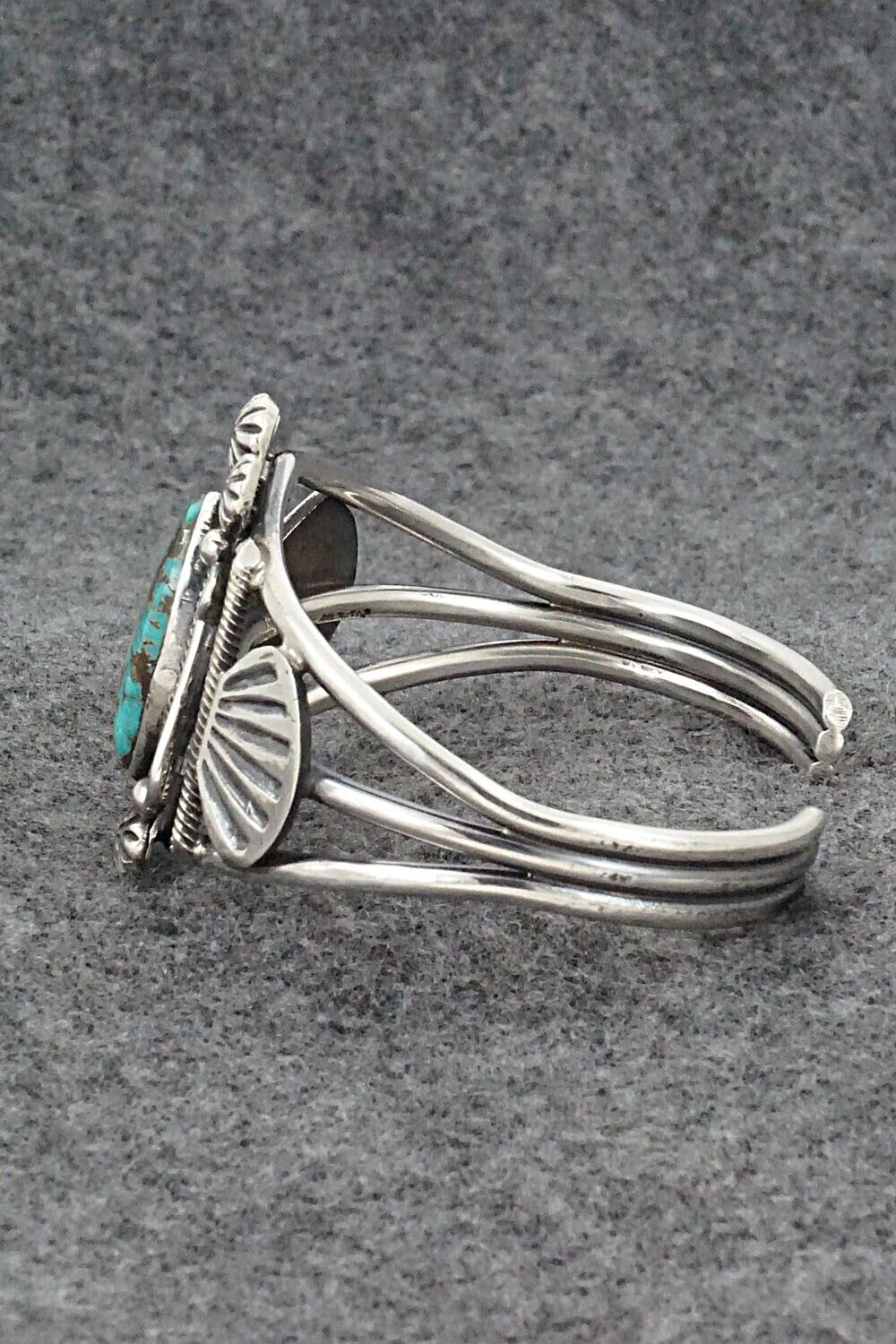 Turquoise & Sterling Silver Bracelet - Jess Martinez