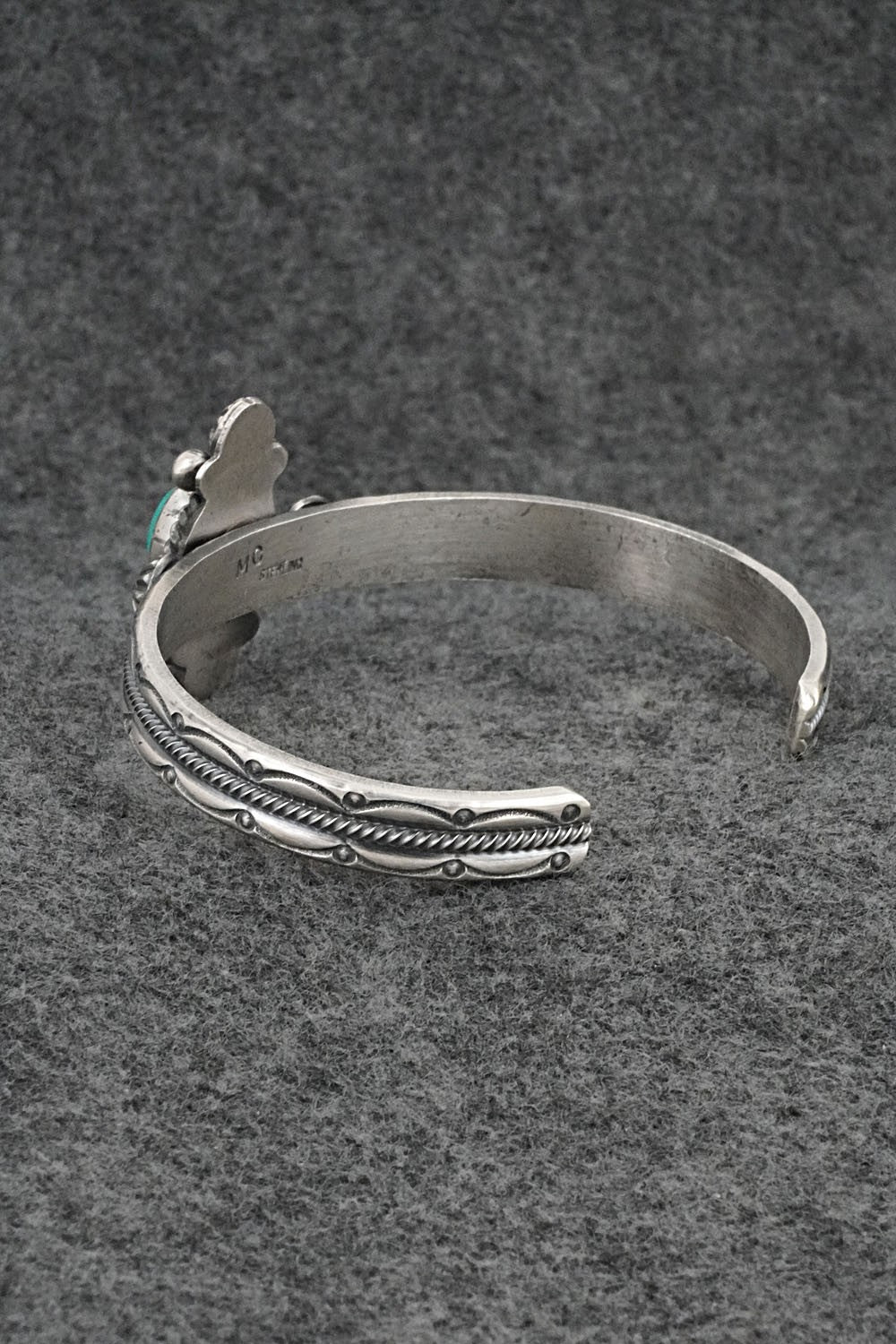 Turquoise & Sterling Silver Bracelet - Michael Calladitto