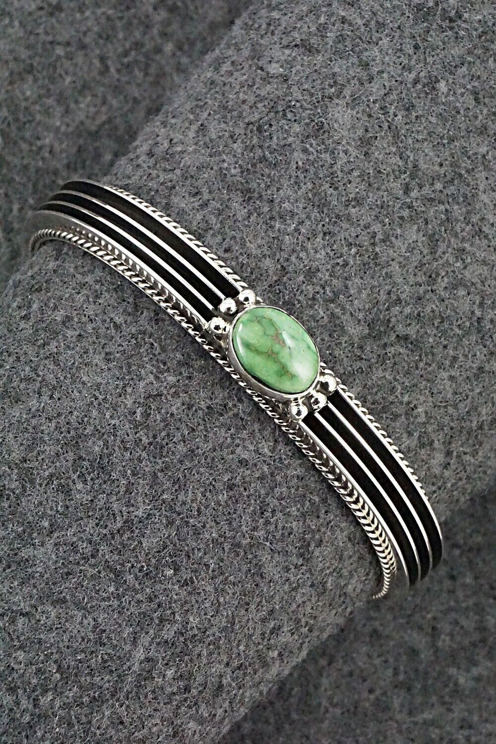 Turquoise & Sterling Silver Bracelet - Darrell Yazzie