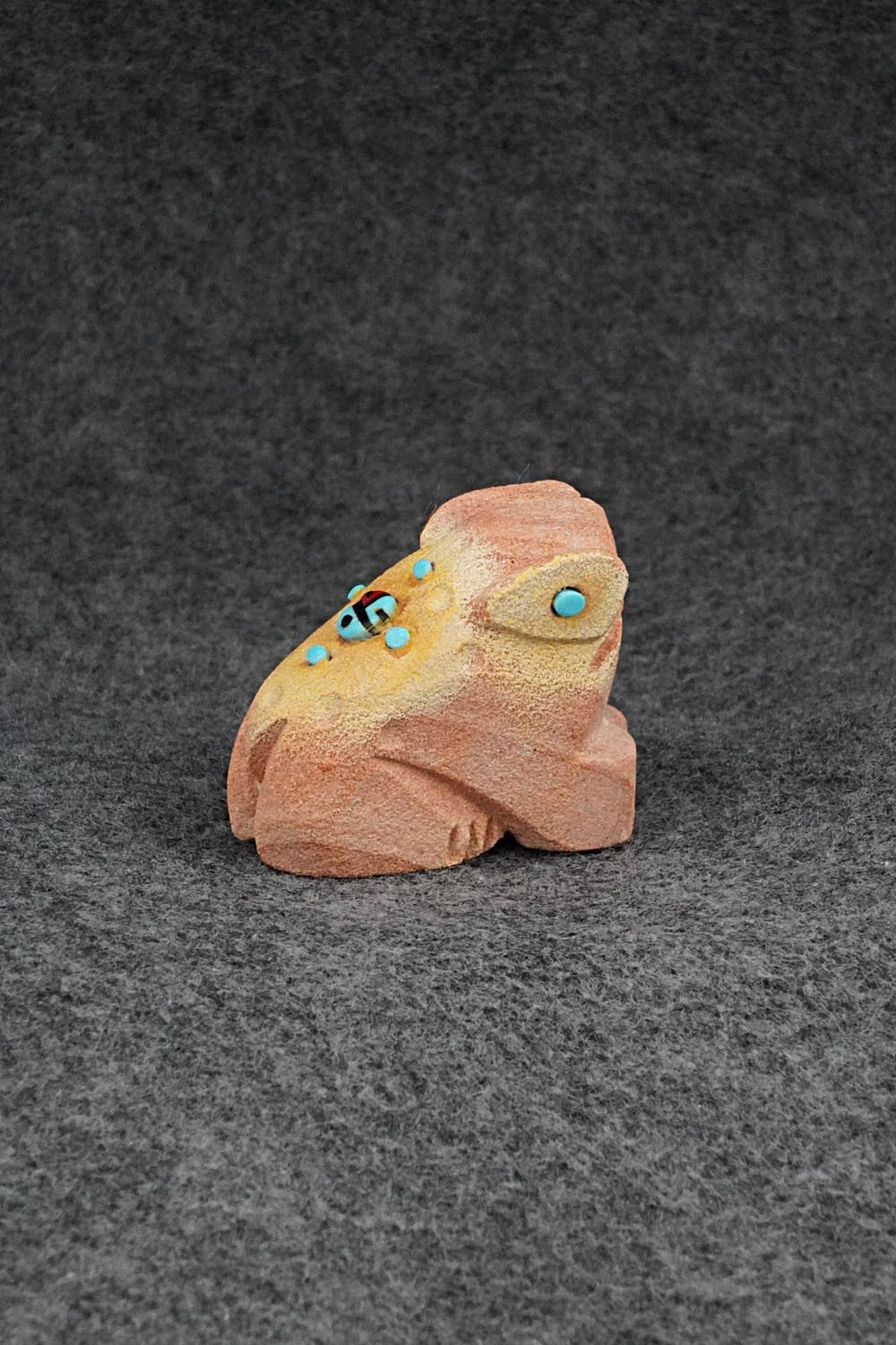 Frog Zuni Fetish Carving - Cody Chavez