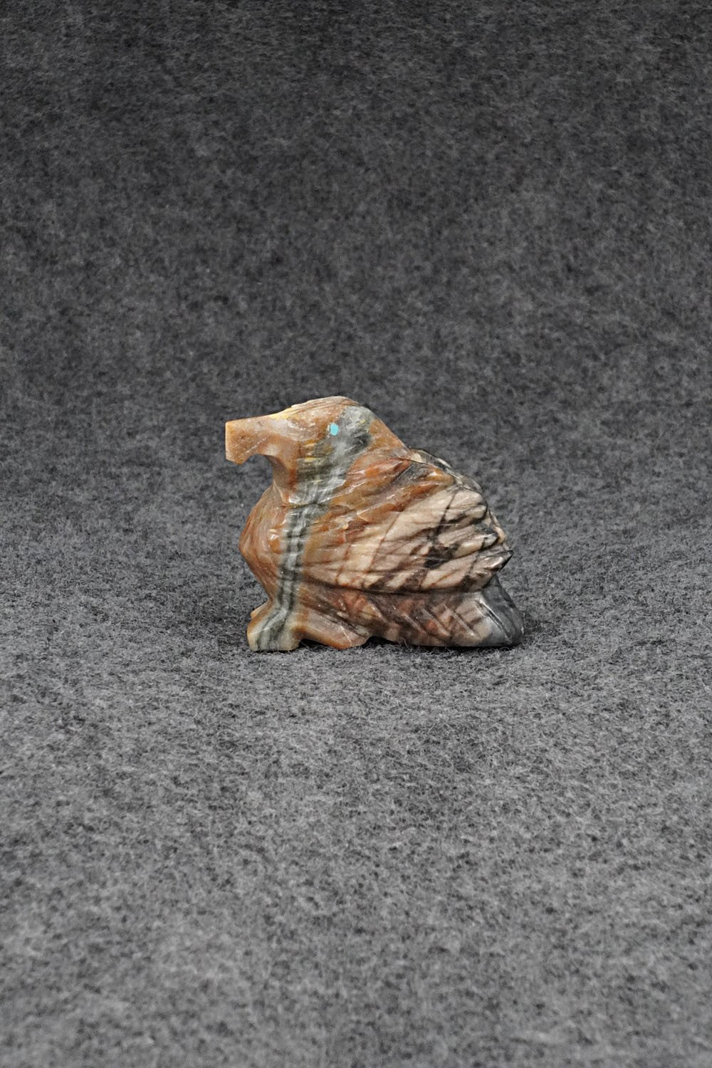 Eagle Zuni Fetish Carving - Tony Mackel
