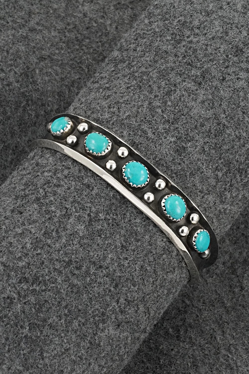 Turquoise & Sterling Silver Bracelet - Paul Largo