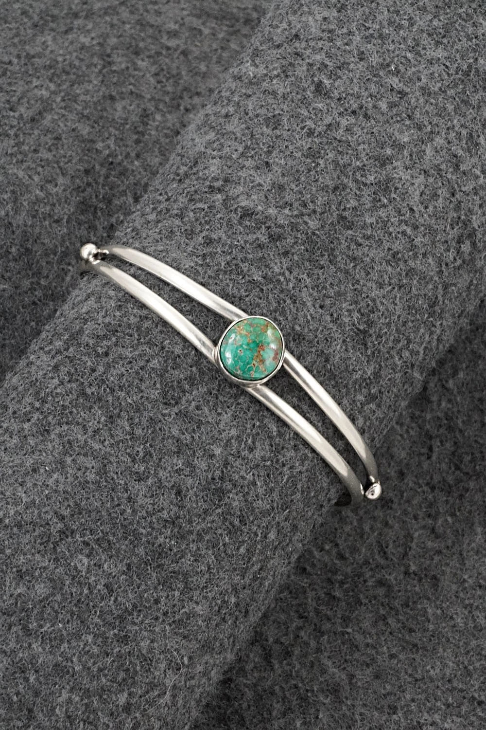 Turquoise & Sterling Silver Bracelet - Rosemary Saunders