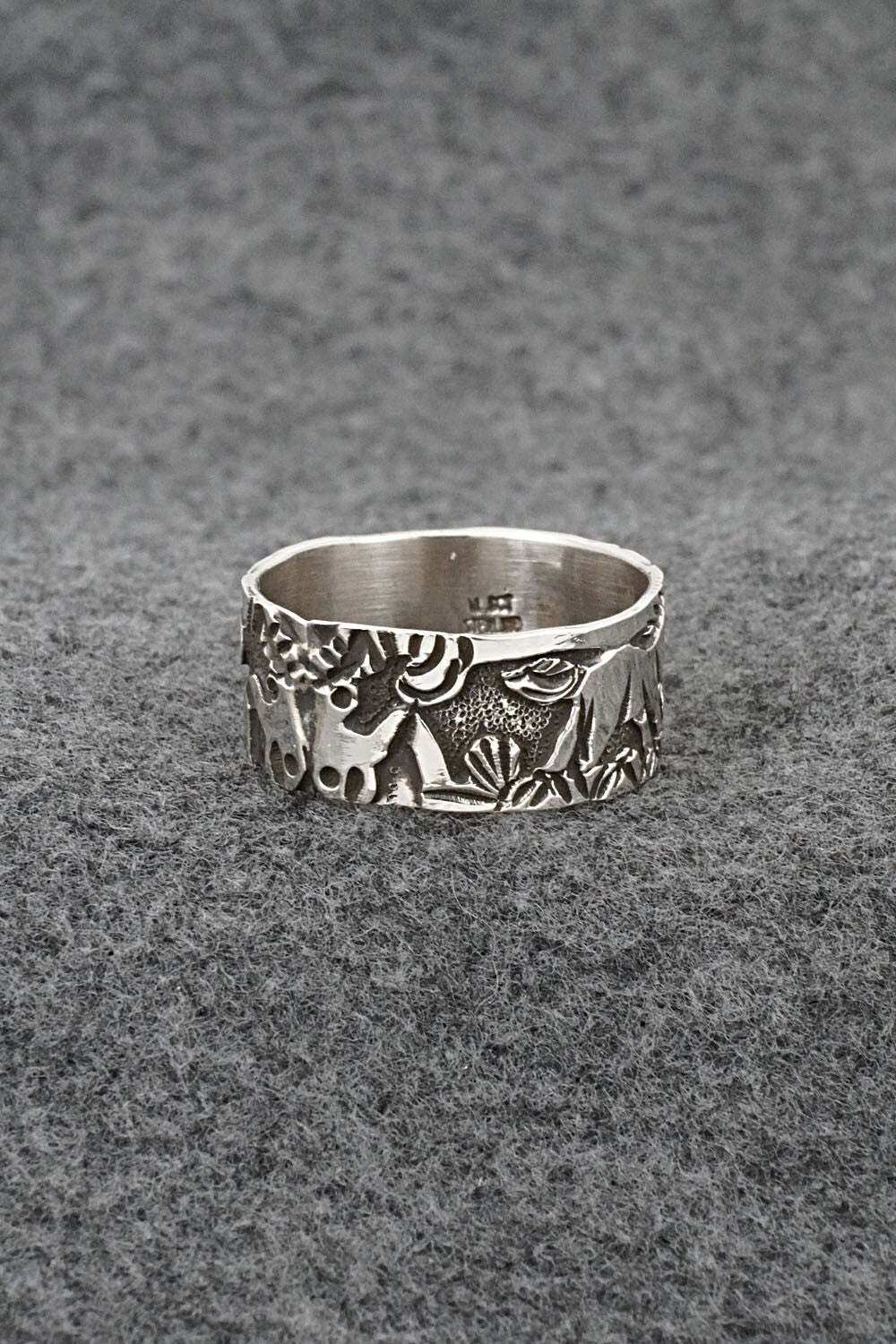 Sterling Silver Ring - Lloyd Becenti - Size 12