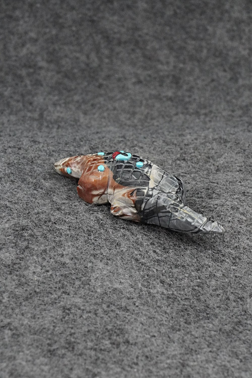 Lizard Zuni Fetish Carving - Dannette Laate
