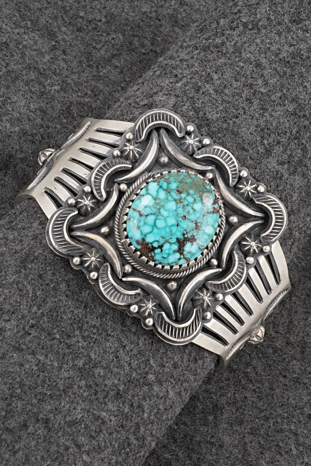 Turquoise & Sterling Silver Bracelet - Randy Boyd