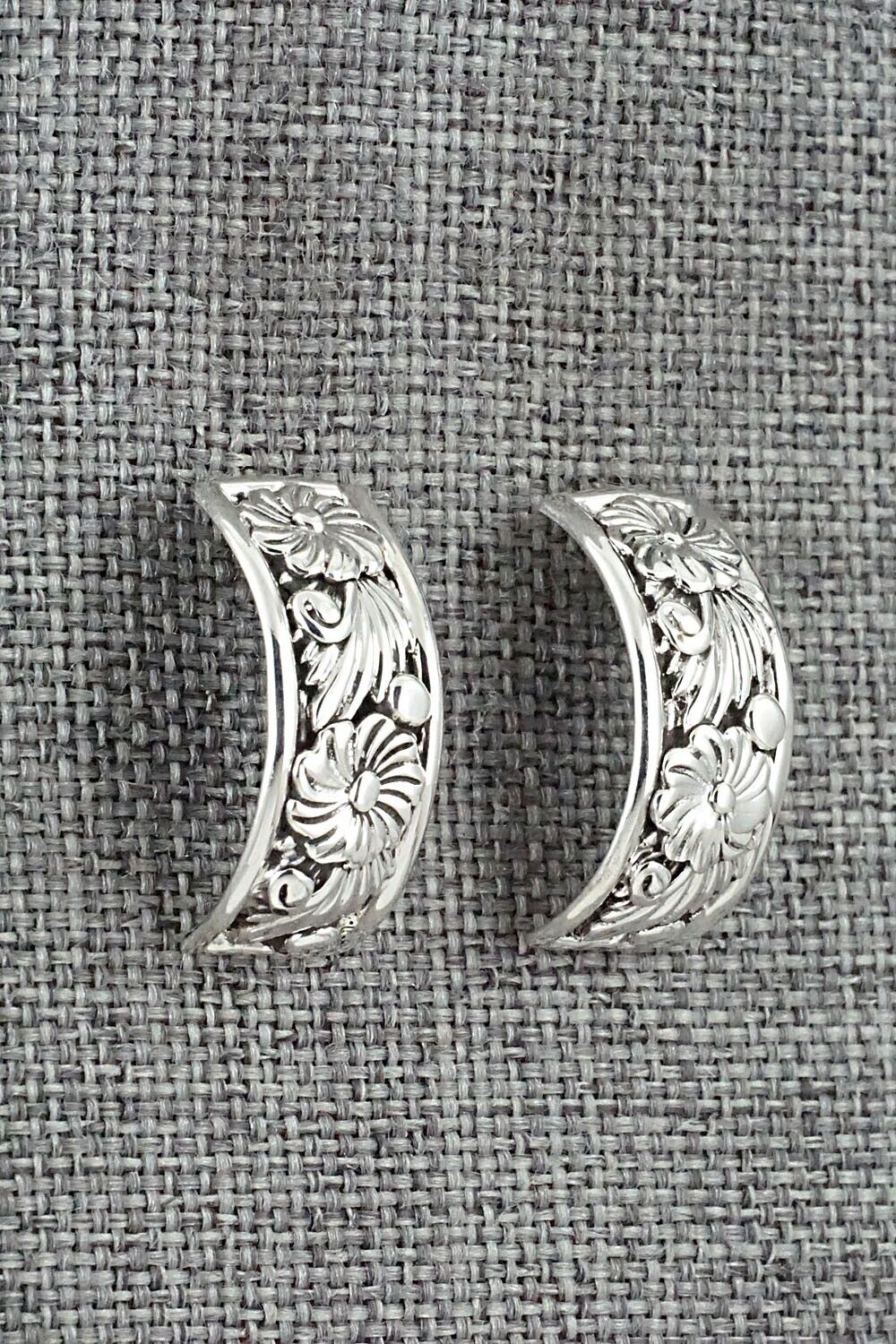 Sterling Silver Earrings - Tom Dinetso