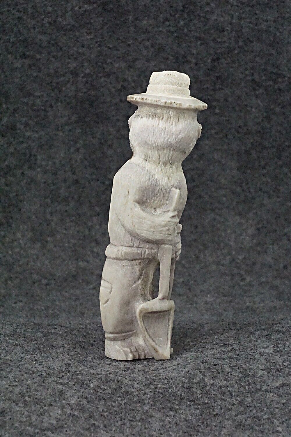 Smokey Bear Zuni Fetish Carving - Chris Peina