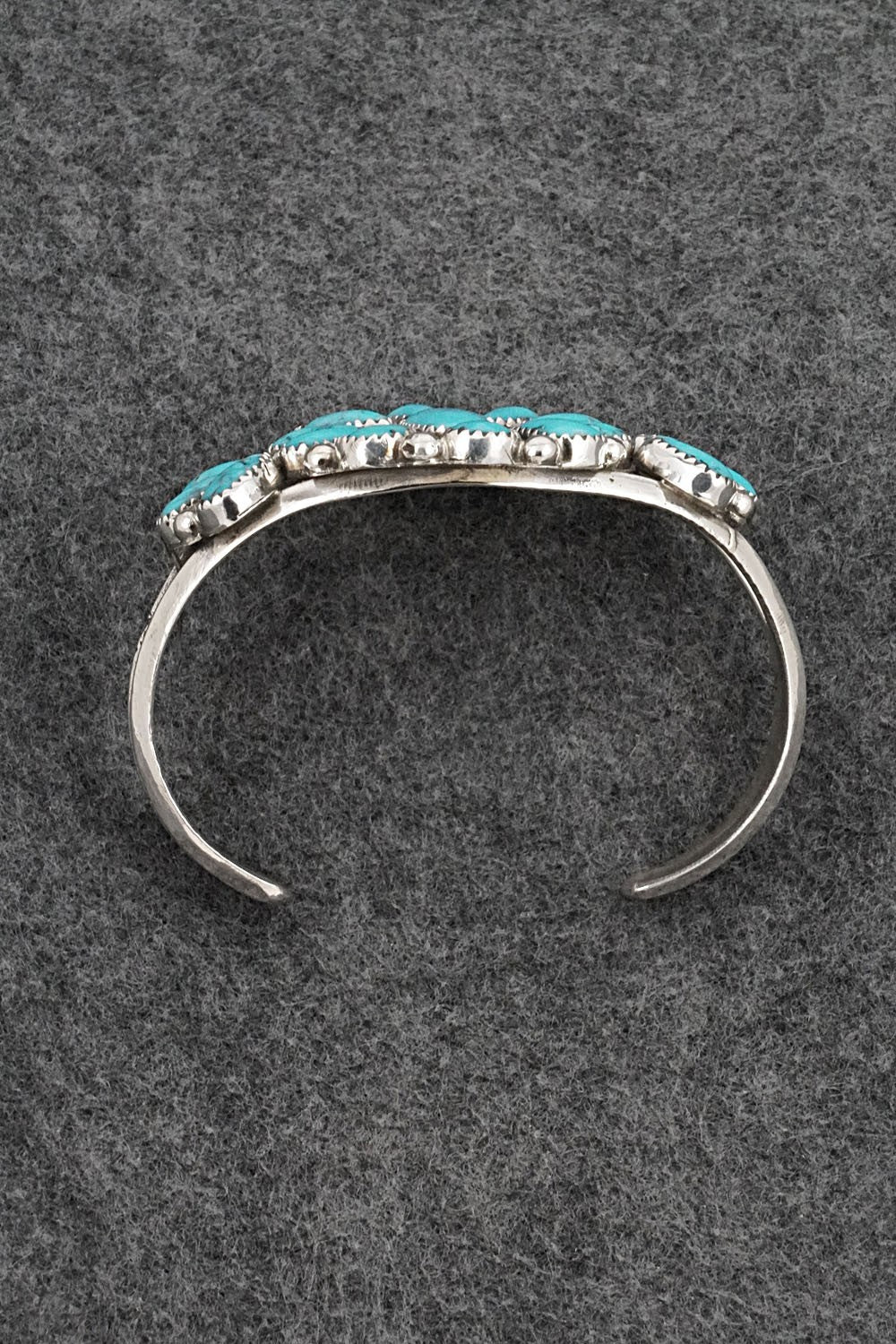 Turquoise & Sterling Silver Bracelet - Evelyn Platero