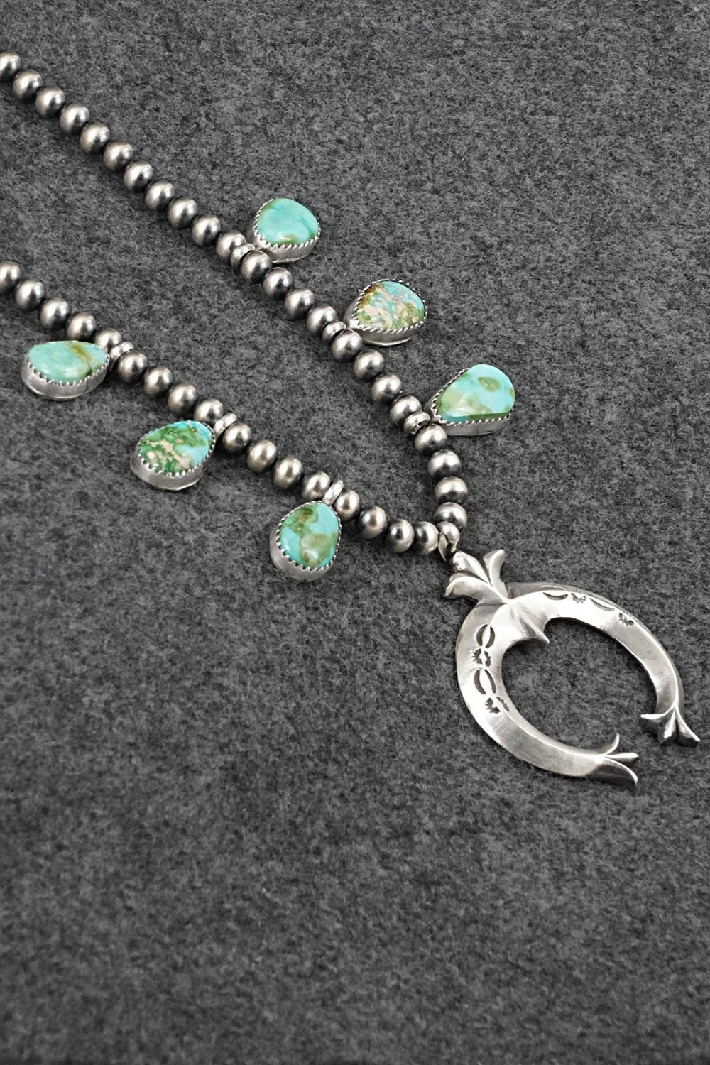 Turquoise & Sterling Silver Necklace - Latricia Largo