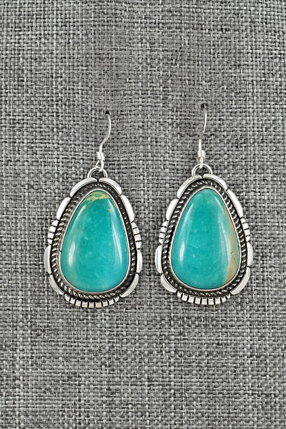 Turquoise & Sterling Silver Earrings - Irene Kee