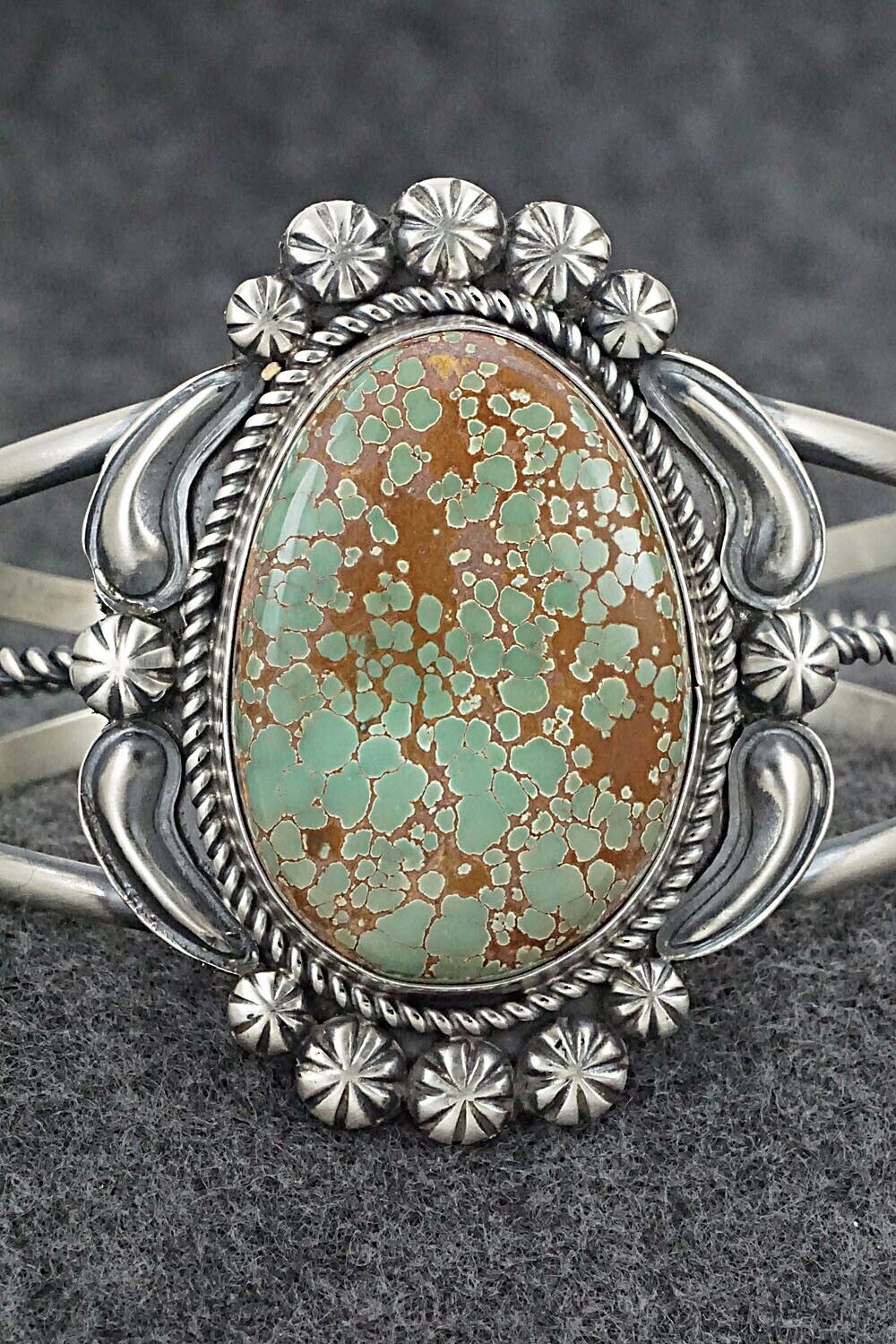 Turquoise & Sterling Silver Bracelet - Jeff James Jr.