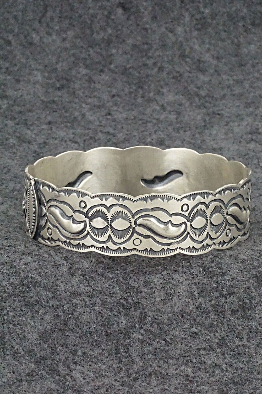 Sterling Silver Bangle Bracelet - Jeremy Delgarito
