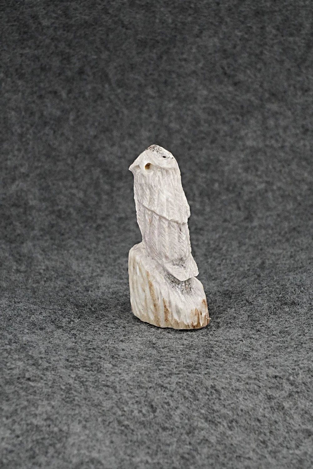 Owl Zuni Fetish Carving - Ruben Najera