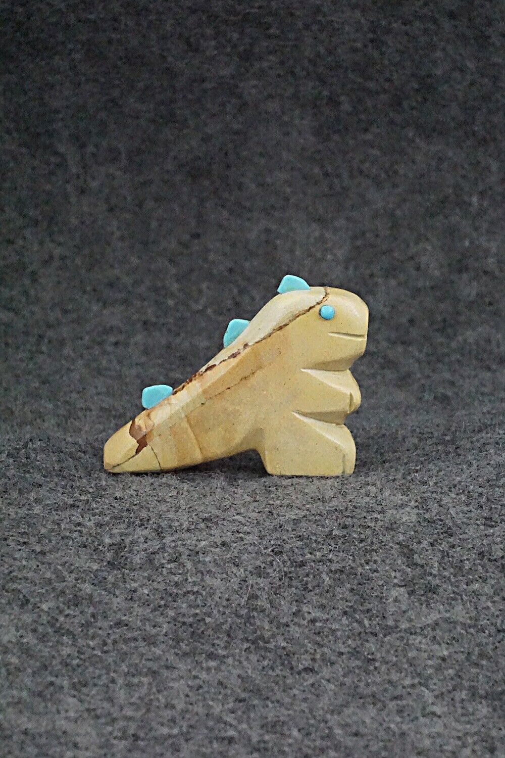 Dinosaur Zuni Fetish Carving - Cody Chavez