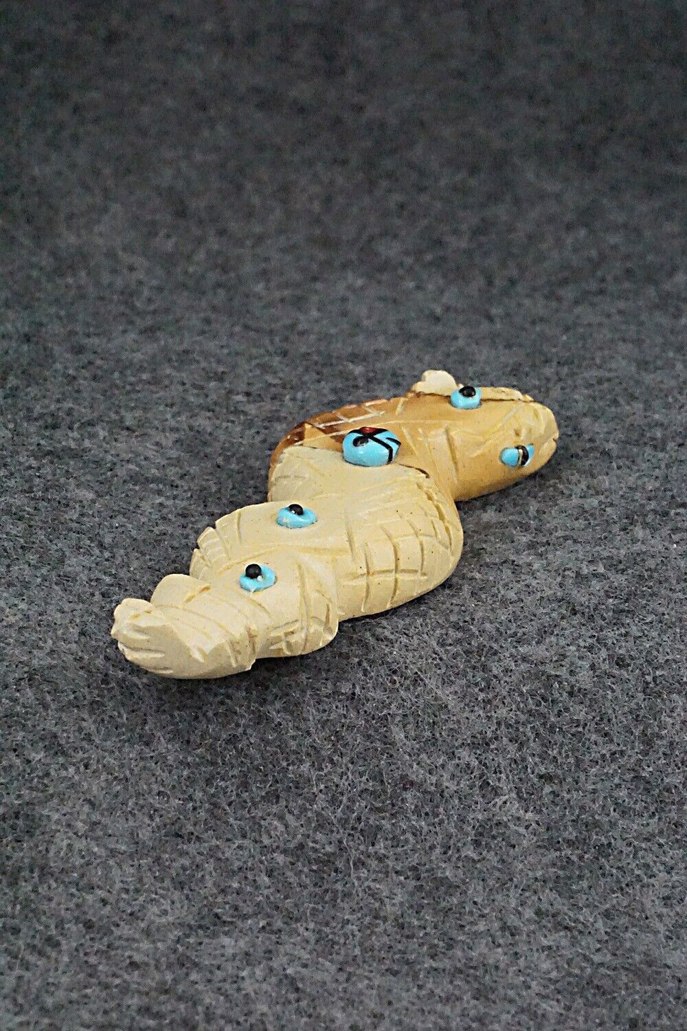 Rattlesnake Zuni Fetish Carving - Danette Laate