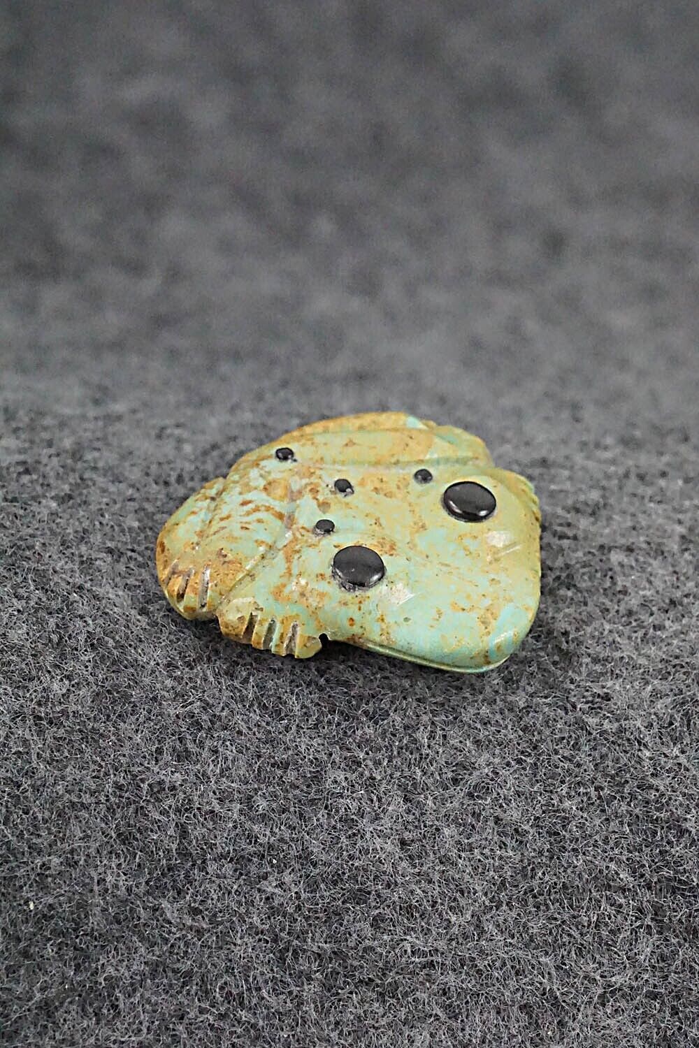 Frog Zuni Fetish Carving - Reynold Lunasee