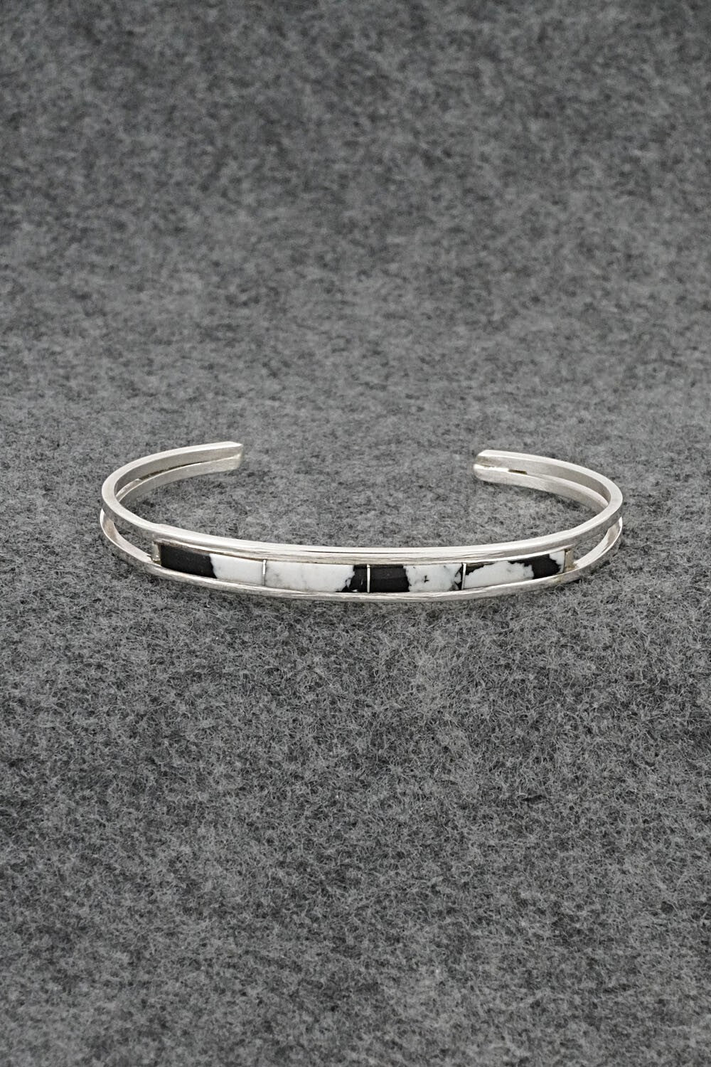 White Buffalo & Sterling Silver Bracelet - Jamie Johnson
