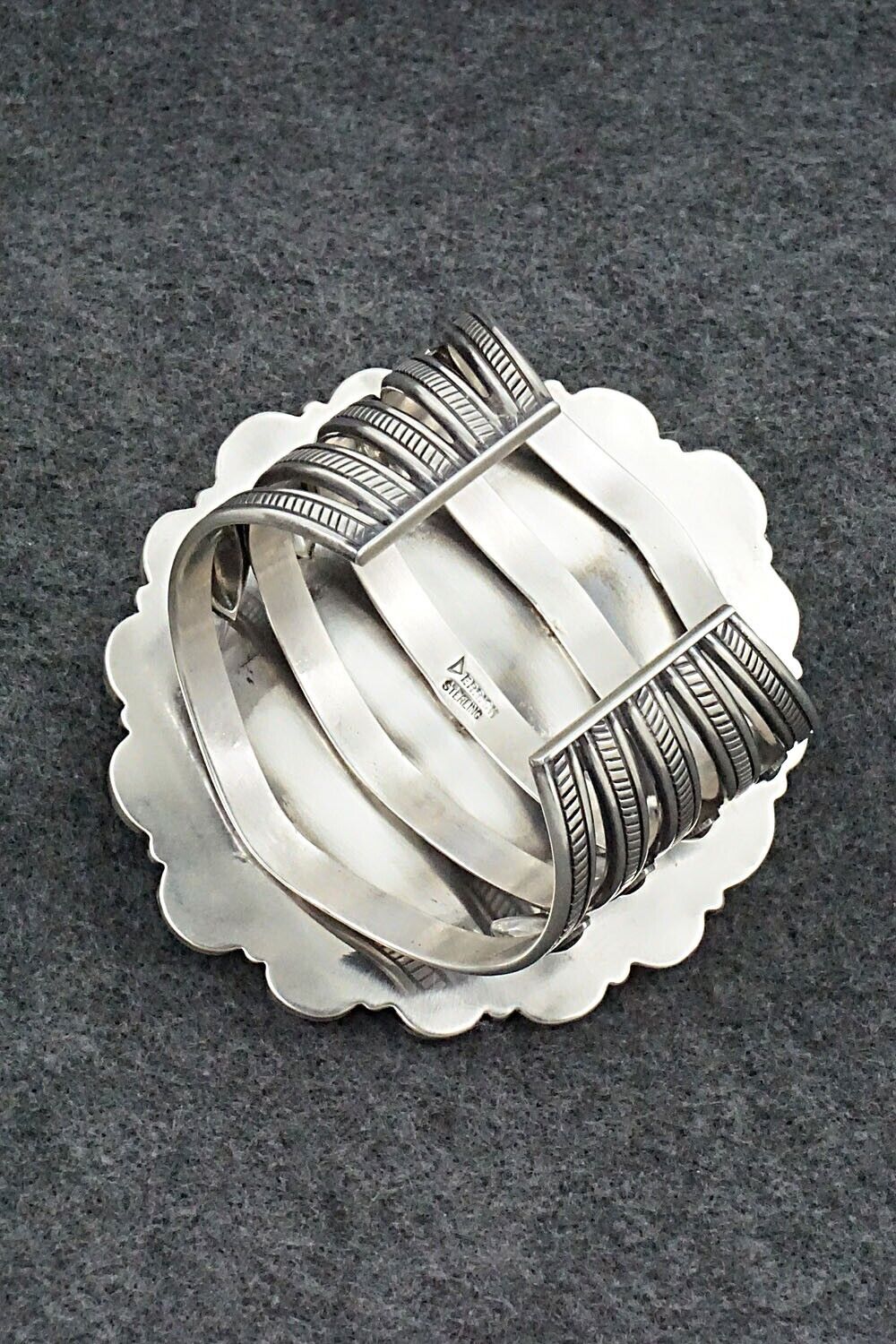 Turquoise & Sterling Silver Bracelet - Derrick Gordon
