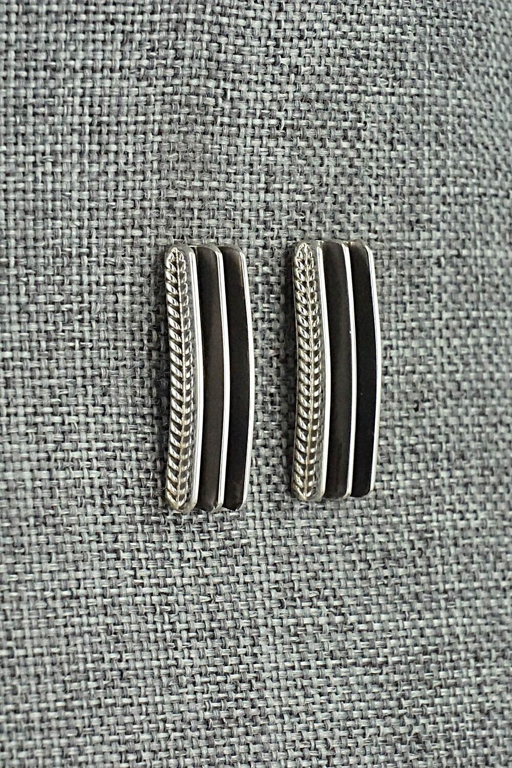 Sterling Silver Earrings - Darrell Yazzie