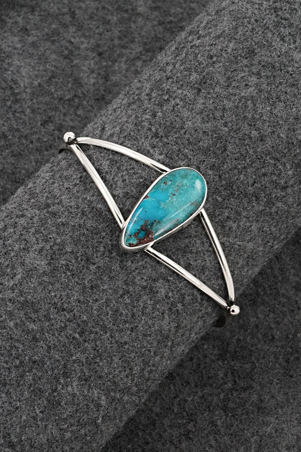 Turquoise & Sterling Silver Bracelet - Rena Begay