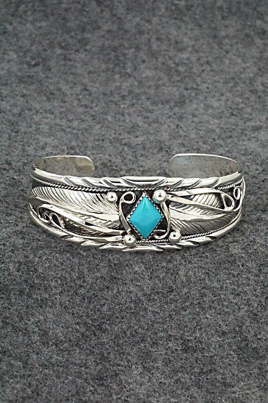 Turquoise & Sterling Silver Bracelet - Davey Morgan