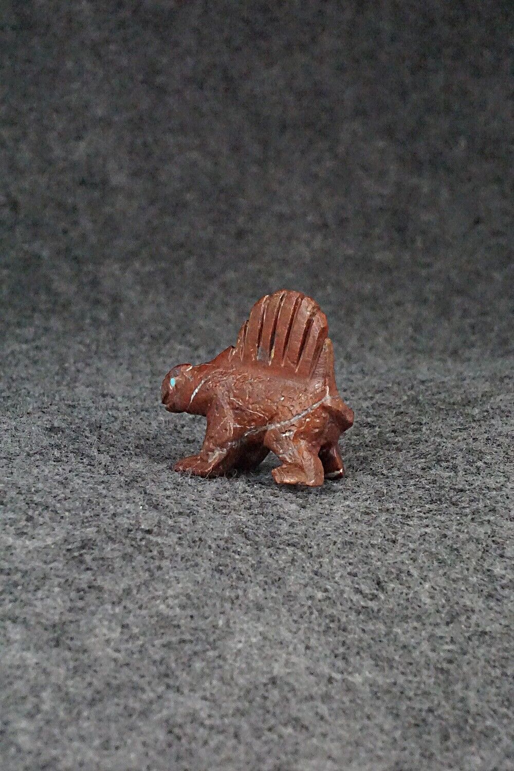 Dinosaur Zuni Fetish Carving - Lindsey Cheama
