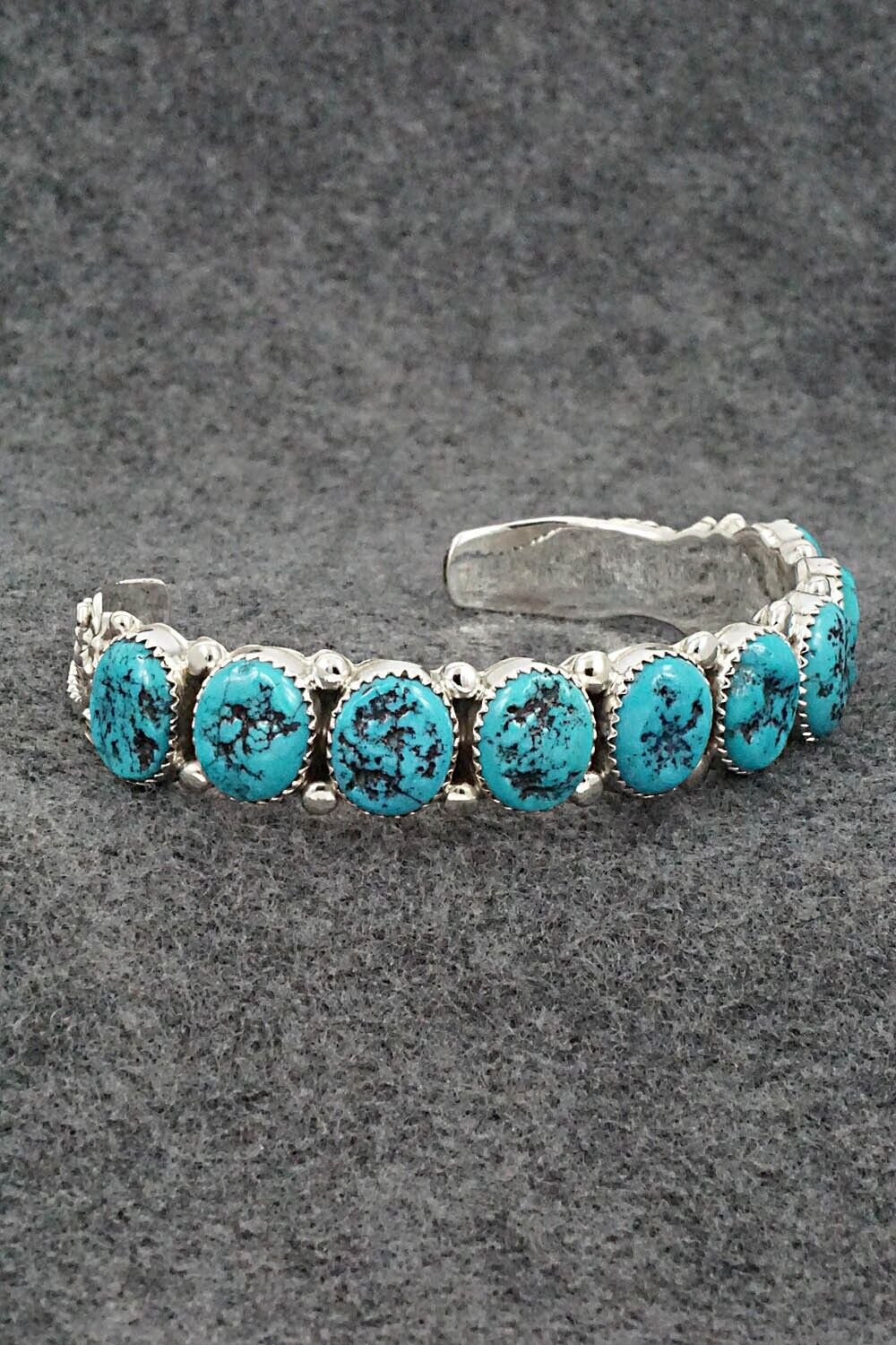 Turquoise & Sterling Silver Bracelet - Martin Muskett