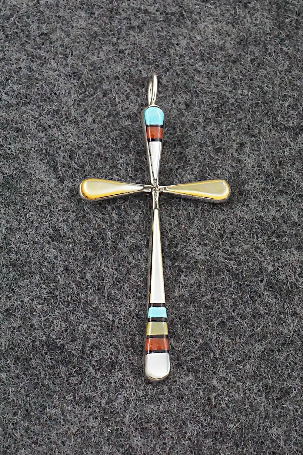 Multi-Stone & Sterling Silver Pendant - Sylvester Noche