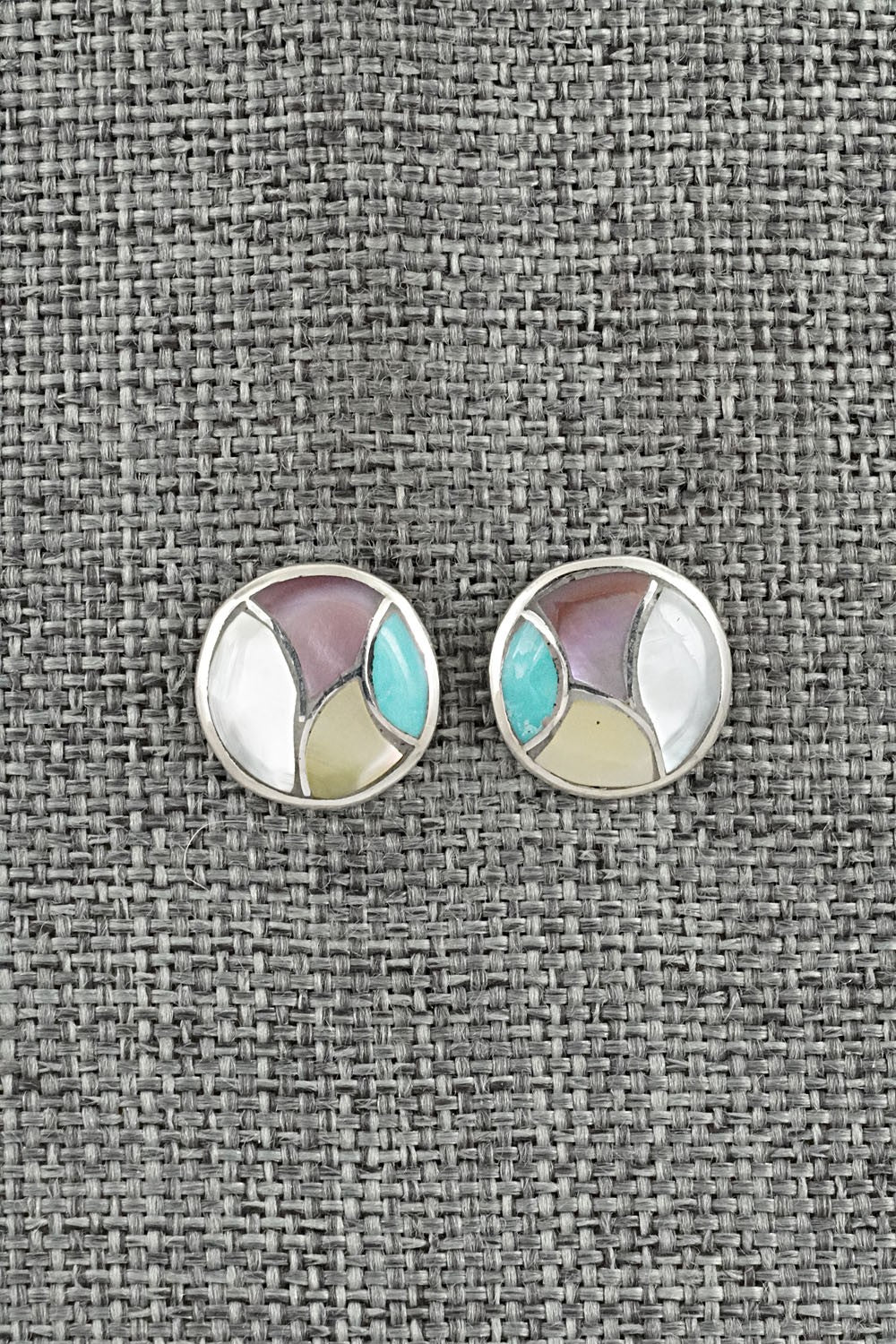 Multi-Stone & Sterling Silver Earrings - Orena Leekya