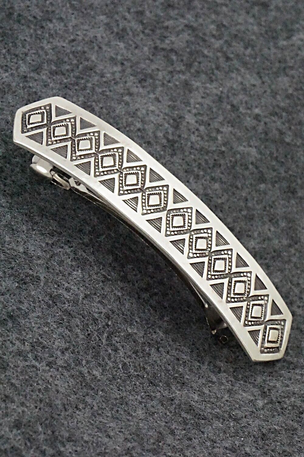 Sterling Silver Hair Barrette - Calvin Martinez