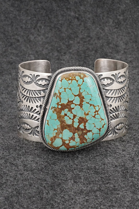 Turquoise & Sterling Silver Bracelet - Mark Yazzie