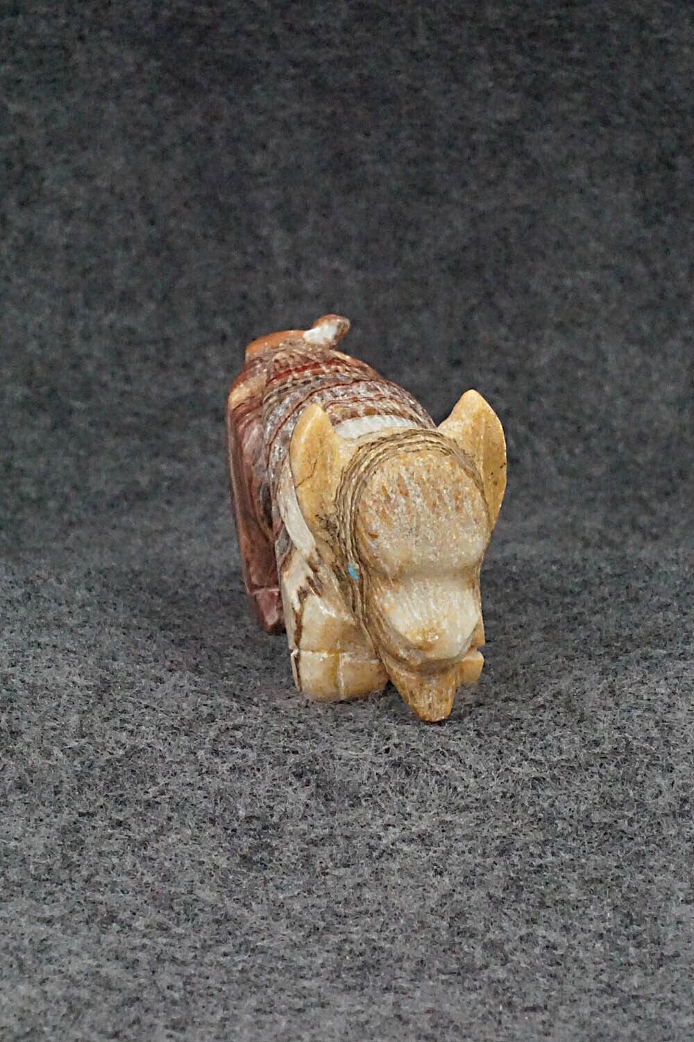 Buffalo Zuni Fetish Carving - Tony Mackel