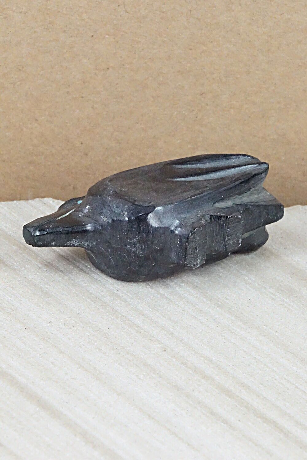Crow Zuni Fetish Carving - Tim Lementino