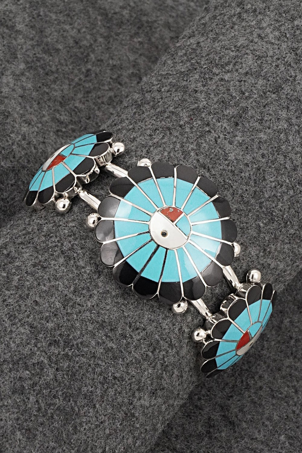 Multi-Stone & Sterling Silver Bracelet - Denise Siutza