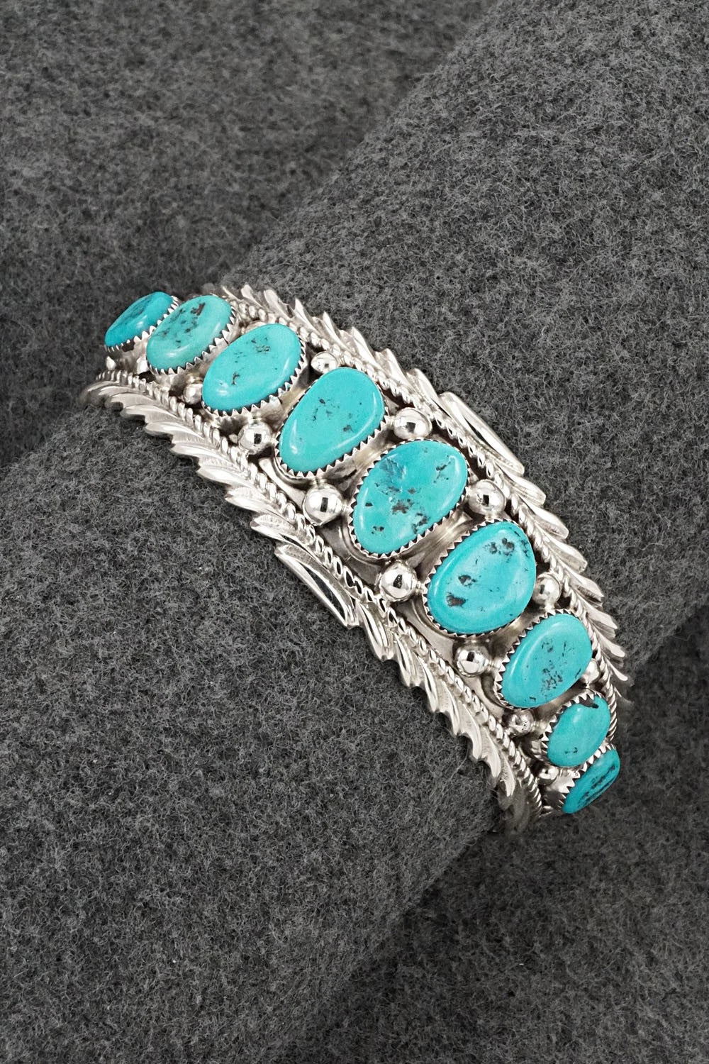 Turquoise & Sterling Silver Bracelet - Anthony Brown