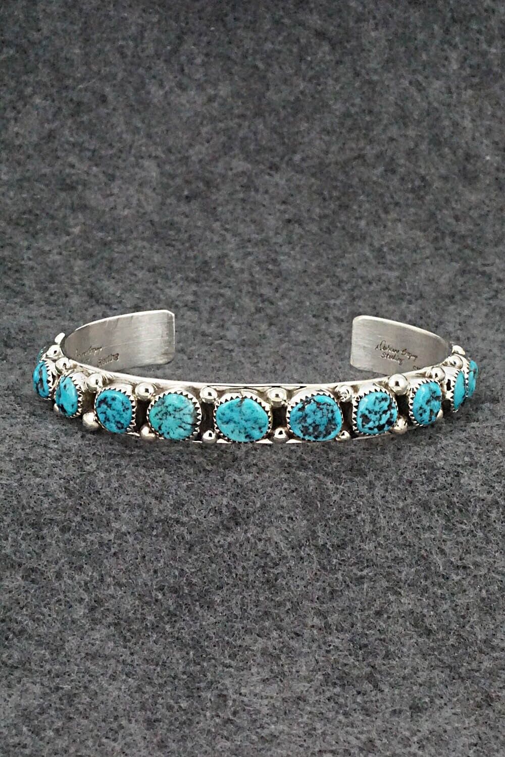 Turquoise & Sterling Silver Bracelet - Darlene Begay