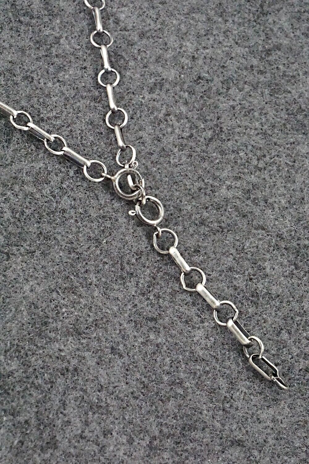 Coral & Sterling Silver Necklace - Paul Largo