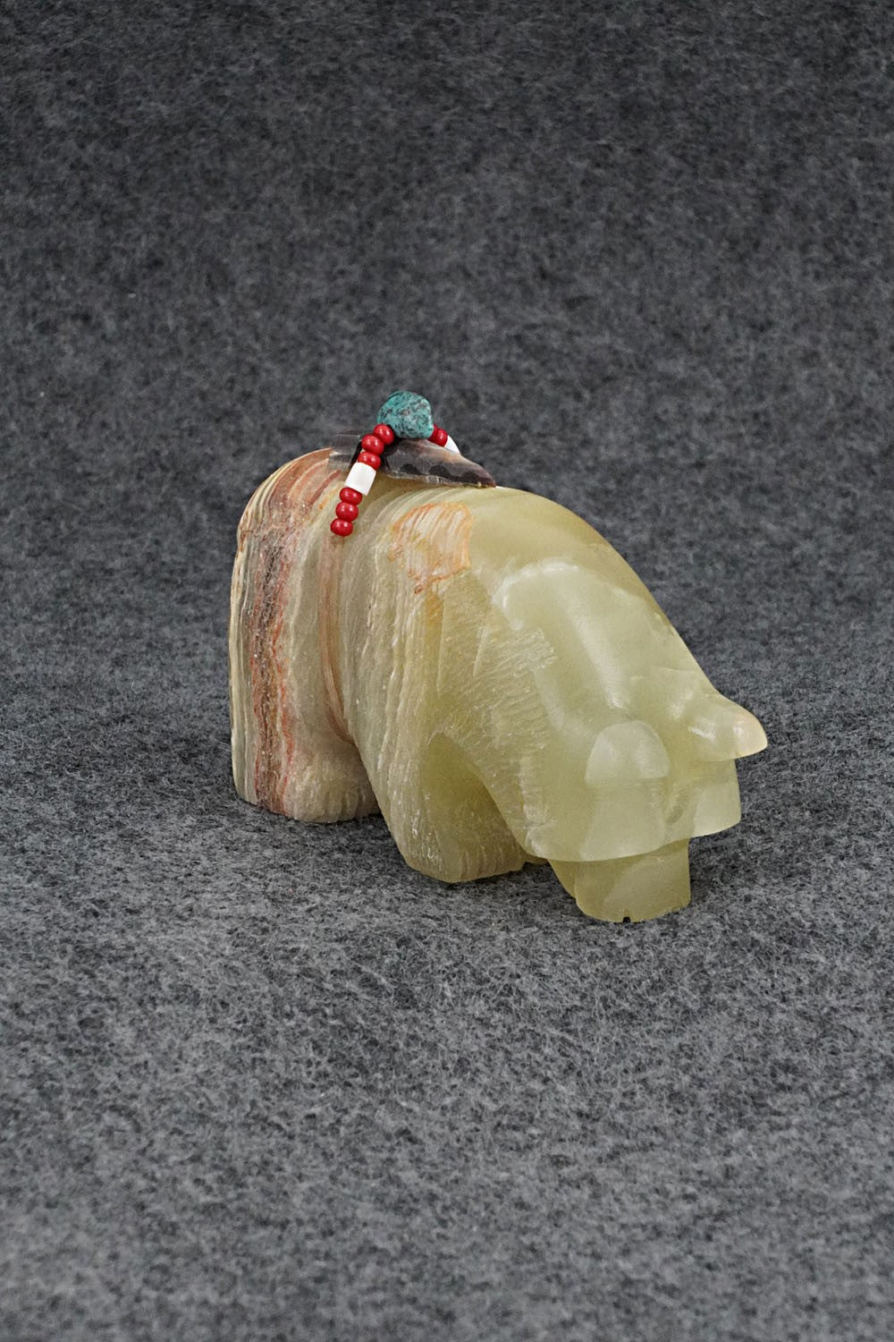 Bear Zuni Fetish Carving - Douglas Martza