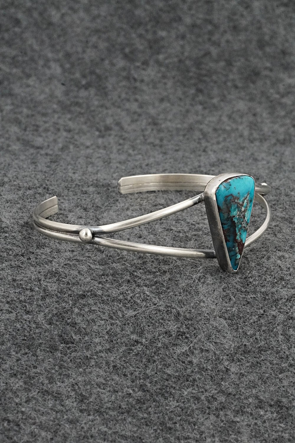 Turquoise & Sterling Silver Bracelet - Rena Begay