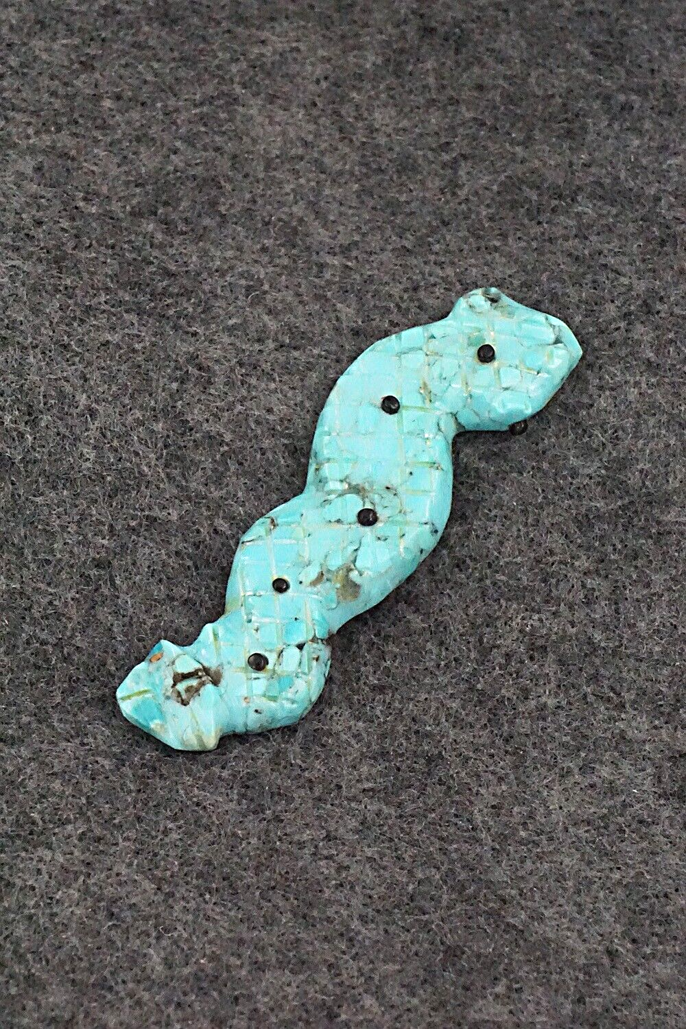 Rattlesnake Zuni Fetish Carving - Danette Laate