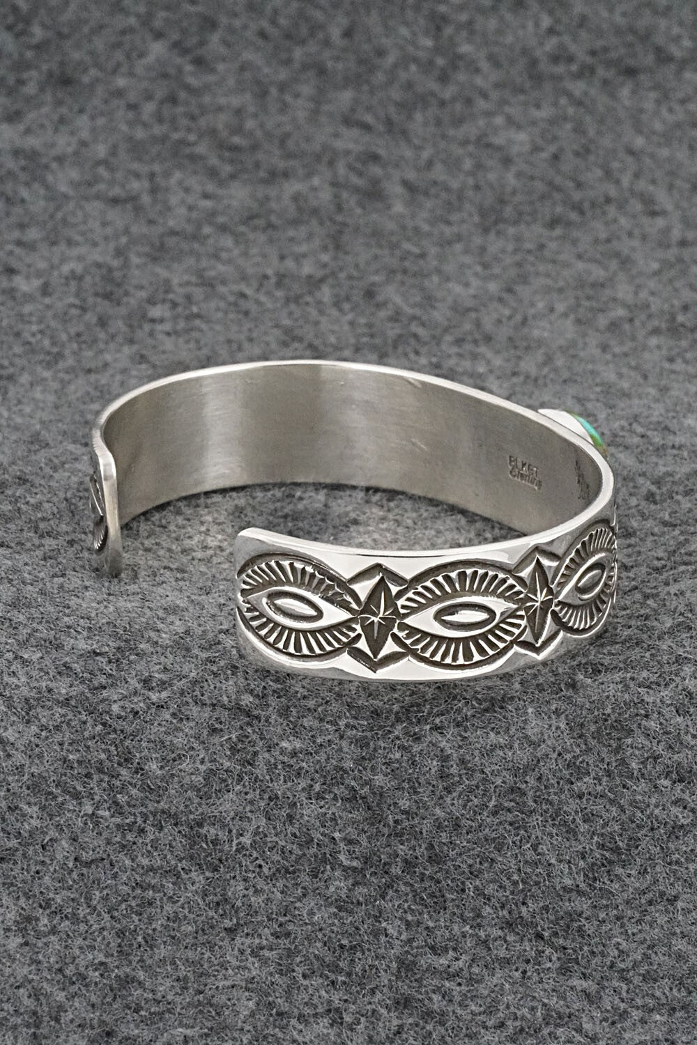 Turquoise & Sterling Silver Bracelet - Arnold Blackgoat