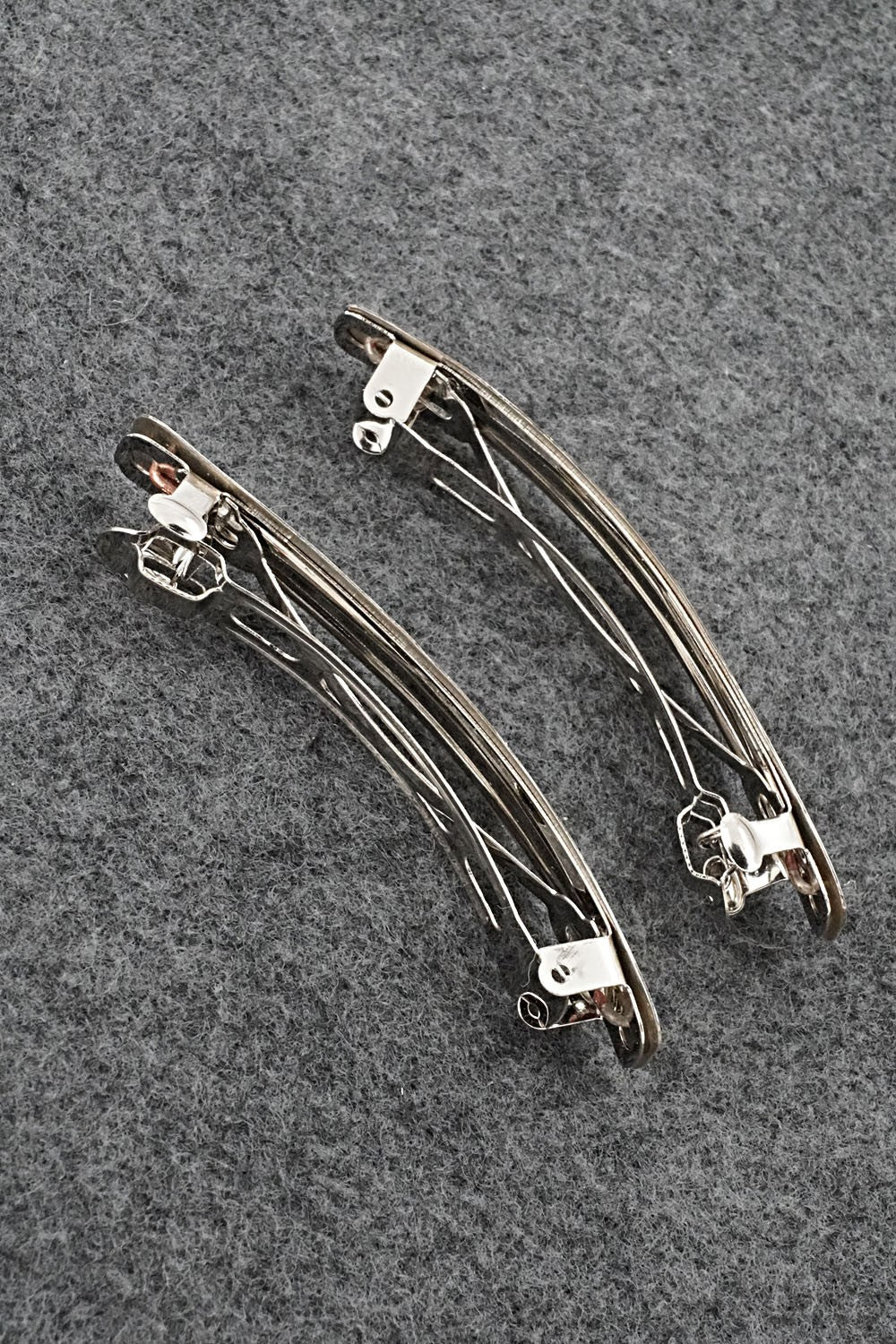Sterling Silver Hair Barrettes - Bertha Begay