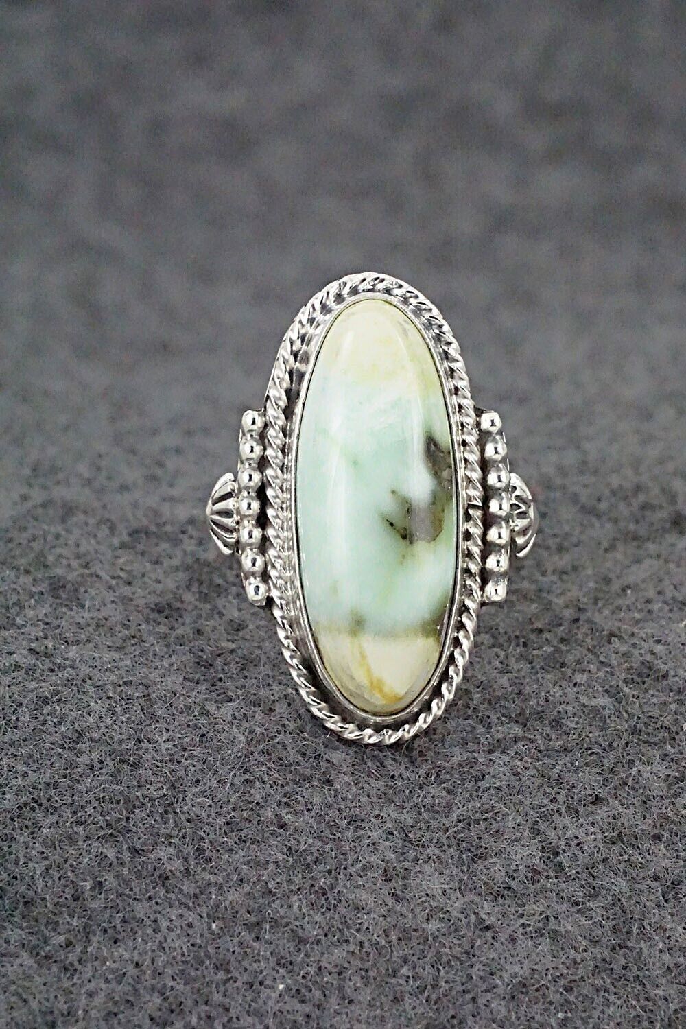 Variscite & Sterling Silver Ring - Andrew Vandever - Size 6