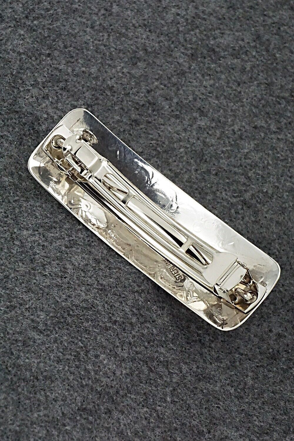 Turquoise & Sterling Silver Hair Barrette - Jolene Begay