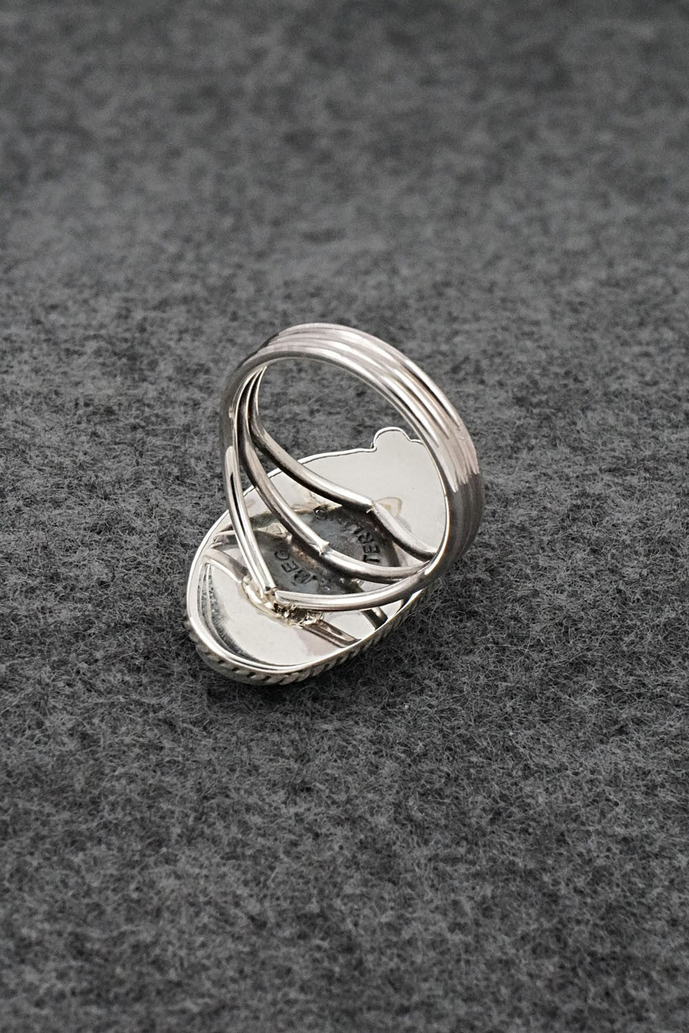 Turquoise & Sterling Silver Ring - Rena Begay - Size 7